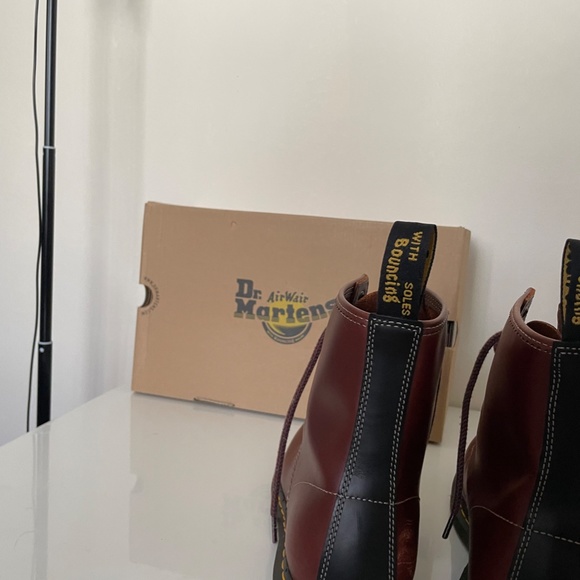 Dr Martens Burgundy 1460 Boots